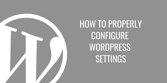 Configure WordPress